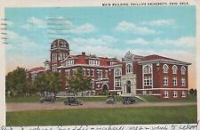 Building Phillips University Enid Oklahoma Posted White Border VTG Post Card picture