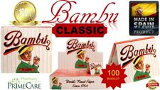 Authentic Bambu CLASSIC Regular World's Finest Rolling Paper 33 Leaves SPAIN 100 picture