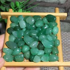 45Pcs+Natural Green Dongling Crystal Gemstone Polish specimens Tumbled 42g A4601 picture