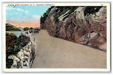 1920 Strom King Highway New York Leaving Cornwall NY, Car Street View Postcard picture