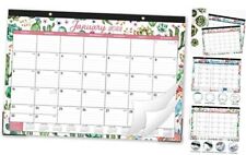 2022-2023 Desk Calendar - Desk Calendar 2022-2023 Cover 18 Months Large Pink picture