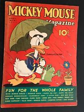 MICKEY MOUSE MAGAZINE Vol 2 # 7 April 1937 Donald Duck cover picture