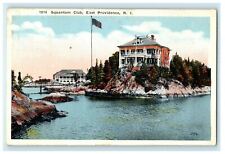 1930 Squantum Club, East Providence Rhode Island RI Unposted Postcard picture