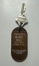 Chicago Midway House Hotel Room Key And Fob Chicago IL picture