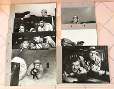 7 Vntg 1953 Hollywood Publicity Photos EL ALAMEIN Columbia Pictures Scott Brady picture