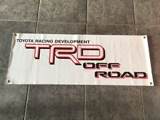 Toyota Motor Sports TRD OFF-ROAD Racing Development banner sign drifting baja picture