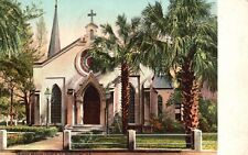 Vintage Postcard Trinity Parish Church Oldest Episcopal Church St. Augustine FL picture