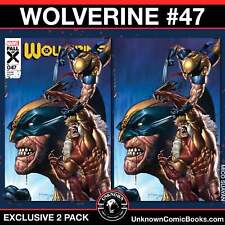 [2 PACK] WOLVERINE #47 UNKNOWN COMICS MICO SUAYAN EXCLUSIVE VAR (04/10/2024) picture