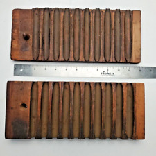 Antique Wooden 10 Cigar Mold Press Tobacco Tool Tobacciana Vintage picture