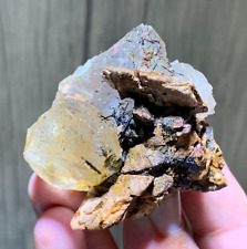 115 Gr Siderite with Quartz Crystals Natural Specimen Stone Mineral. picture