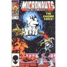 Micronauts (1984 series) #10 in Very Fine + condition. Marvel comics [t; picture