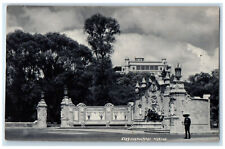 c1930's Monument Wall in Chapultepec Mexico Unposted RPPC Photo Postcard picture