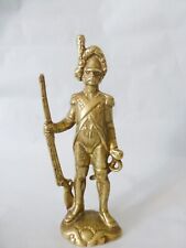 Vintage copper sculpture,Napoleonic War Era French Hussar Soldier   picture