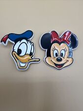 Vintage 1980s Minie Mouse Pin-Button & Donald Duck Disney Rare picture