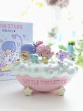 Sanrio Little Twin Stars Kiki Lala Small Jewelry Trinket Box Bathtub Japan picture