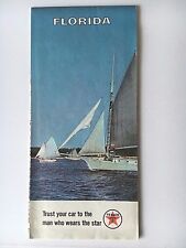 1966 Texaco Folding Road Map of Florida picture