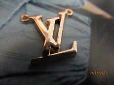 LV VUITTONS 1 ZIP PULL Charm 17 MM rose  GOLD tone, THIS IS FOR 1 picture