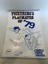  Vintage Pickering's Playmates of '79 Calendar picture