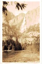 Yosemite CA RPPC Real Photo Yosemite Falls 1950 Unused  picture