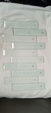 10 - Vintage Clear Beveled Glass Chandelier Replacement  Panels picture