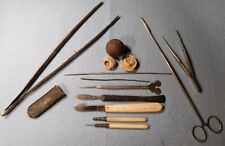 Civil War Era 1860s Doctor / Surgeon Large Lot of Surgical Instruments + MORE picture