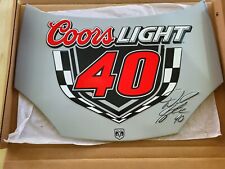 Coors Light Sterling Marlin #40 Racing Car Replica Hood Metal Sign 29