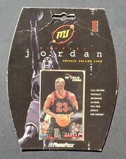 1996 Michael Jordan HOF LDDS WorldCom Prepaid Calling Phone Card SEALED New picture