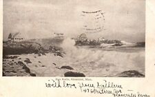 Postcard MA Gloucester Massachusetts Bass Rocks Posted 1907 Vintage PC H2857 picture