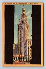 Cleveland OH-Ohio, The High Spot, Antique, Vintage c1942 Souvenir Postcard picture