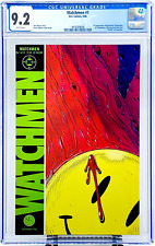 Watchmen #1 CGC 9.2 NM White 1986 1st App Dr Manhattan Rorschach Key JUST GRADED picture