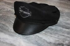 Harley Davidson Ladies Medium Black Hat Fashion Brimmed Cap picture