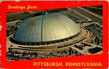 Postcard Birdseye View Public Auditorium Greetings from Pittsburg Pennsylvania  picture