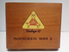 Montecristo Cigar Box Serie V Vintage 97 Mini Churchill 48x5 empty box picture