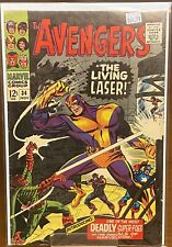 The Avengers #34 ( Volume 1 1966 ) “The Living Laser” Marvel picture