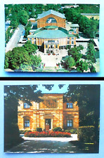 Lot 2 POSTCARDS RICHARD WAGNER FESTSPIELHAUS & HAUS WAHNFRIED Bayreuth, Germany picture