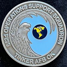 552nd Operations Support Squadron Tinker AFB Challenge Coin picture