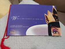 Rare 1998 Mattel Disney Doll GUIDE TO COLLECTING Pamphlet Brochure  picture