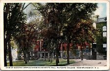 Vtg New Brunswick New Jersey NJ Winants Hall Rutgers College 1920s View Postcard picture