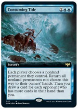 mtg magic consuming tide EXTENDED BORDERLESS ENGLISH devouring tide innistrad picture