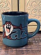 Vtg 1996 TAZ Tasmanian Devil Coffee Mug Cup WB Warner Bros. Heavy Thick Cup picture