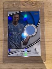 2023-24 TOPPS UEFA CLUB COMPETITIONS FLAGSHIP Erling Haaland Relic /99 picture