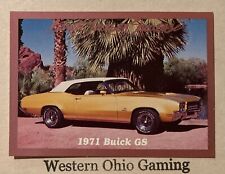 Barrett Jackson Showcase 1971 Buick GS #44 Trading Card picture