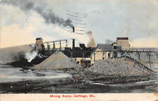 Mining Scene, Carthage, Missouri Vintage 1907 Postcard picture