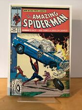 Amazing Spider-Man #306 (Action Comics #1 Homage) McFarlane 1988 VF/NM picture
