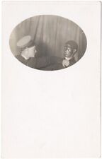 c. 1910 Vaudeville Cop Arresting Black Man Racial Stereotype RPPC Photo Postcard picture