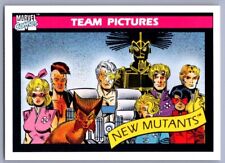 1990 Impel Marvel Universe Team Pictures New Mutants #142 picture