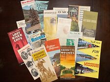 Lot Of Vintage Travel Brochures - Good Condition Paper Ephemera picture