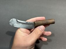 RARE 1800S MILLER DUBRUL & PETERS MFG CO TOBACCO CIGAR CUTTING KNIFE FIXED BLADE picture