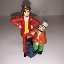 Vintage Cast Iron Mutt and Jeff  Penny Coin Bank Nice picture