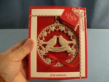 Lenox 2019 Our 1st First Christmas Together Christmas Dove Ornament - MIB picture